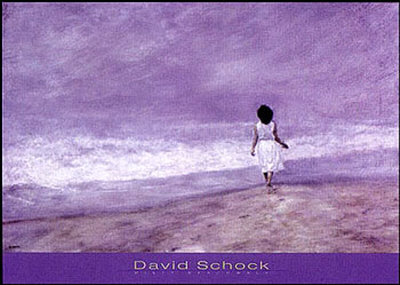 Misty Beachwalk by David Schock Pricing Limited Edition Print image
