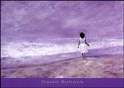 Misty Beachwalk by David Schock Pricing Limited Edition Print image