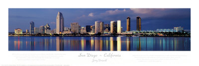 San Diego, California by Jerry Driendl Pricing Limited Edition Print image