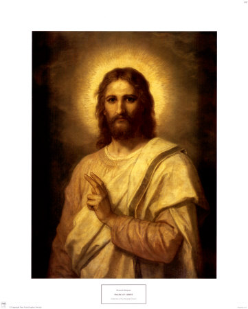 Figure Of Christ by Heinrich Hofmann Pricing Limited Edition Print image