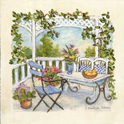 Garden Club Ii by Charlene Winter Olson Pricing Limited Edition Print image