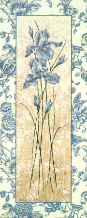 Toile De Blue Ii by Richard Henson Pricing Limited Edition Print image