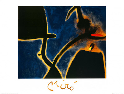 Dones, Ocell, 1973 by Joan Miro Pricing Limited Edition Print image