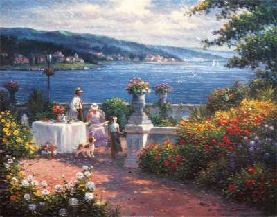 Table For Tea by Ghambaro Pricing Limited Edition Print image