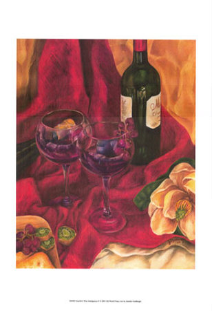 Wine Indulgences Ii by Jennifer Goldberger Pricing Limited Edition Print image