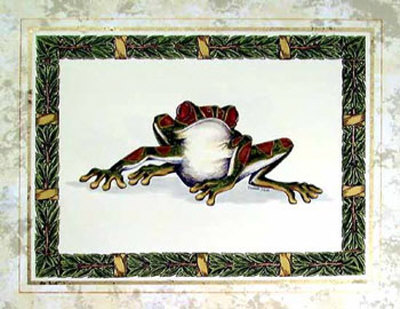 Tropical Sun Frog Iv by Elizabeth Herr Pricing Limited Edition Print image