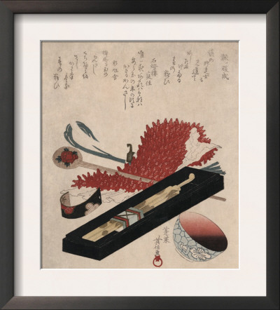 Still Life Arrangement Of Hair Ornaments And Toilet Articles by Hidenobu Horai Pricing Limited Edition Print image