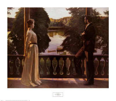 Nordic Summer Evening, 1899-1900 by Sven Richard Bergh Pricing Limited Edition Print image