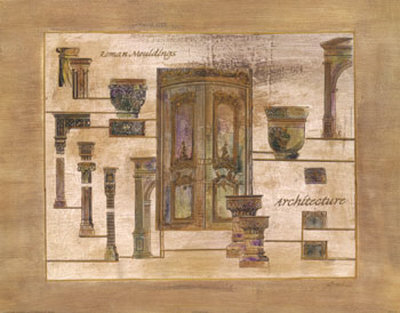 Architecture Collage I by Joyce Combs Pricing Limited Edition Print image
