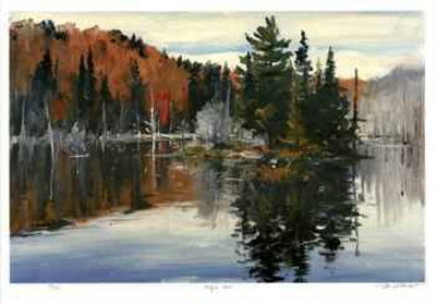 Holly's Pond by Murray Mccheyne Stewart Pricing Limited Edition Print image