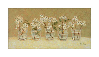 Dogwood In Glasses by Tim Coffey Pricing Limited Edition Print image