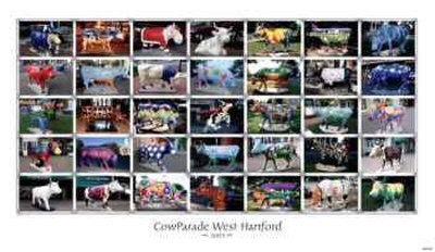 Cow Parade - West Hartford by Rick Anderson Pricing Limited Edition Print image