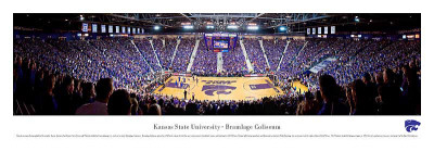 Kansas State University Basketball by Christopher Gjevre Pricing Limited Edition Print image