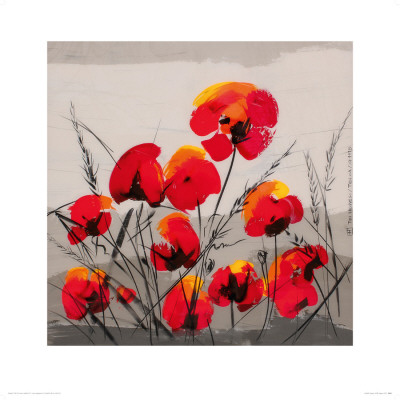 Multiple Poppies by Tibi Hegyesi Pricing Limited Edition Print image