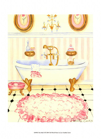 Chic Bath Ii by Chariklia Zarris Pricing Limited Edition Print image