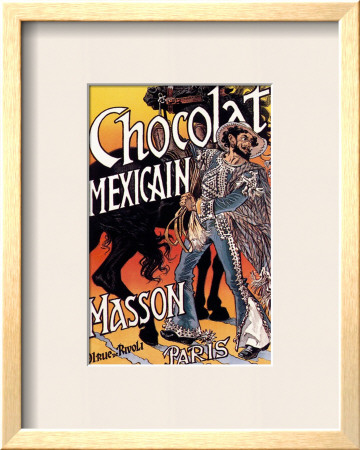 Masson: Chocolat Mexicain by Eugene Grasset Pricing Limited Edition Print image