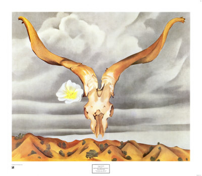 Ram's Head And Hollyhock by Georgia O'keeffe Pricing Limited Edition Print image