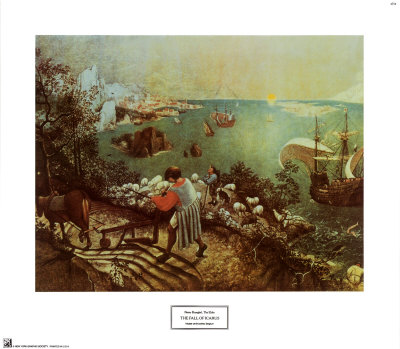 Fall Of Icarus by Pieter Bruegel The Elder Pricing Limited Edition Print image