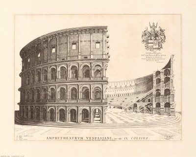 Amphitheatrvm Vespasiani by Pieter Mortier Pricing Limited Edition Print image