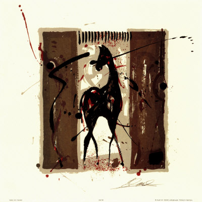 Horse by Alfred Gockel Pricing Limited Edition Print image