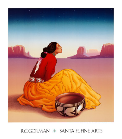 Noche by R. C. Gorman Pricing Limited Edition Print image