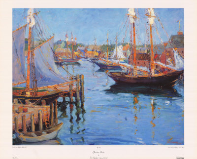 Gloucester Harbor by Fern Coppedge Pricing Limited Edition Print image