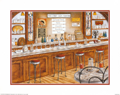 Soda Fountain by Kay Lamb Shannon Pricing Limited Edition Print image