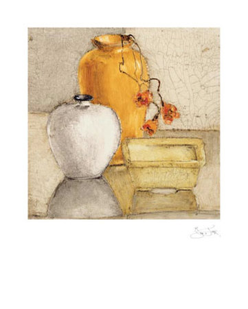 Ochre And Yellow Iii by Ina Van Toor Pricing Limited Edition Print image
