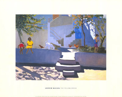 The Yellow Dress by Andrew Macara Pricing Limited Edition Print image