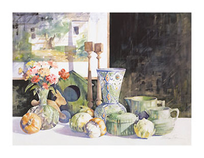 Still Life With Moroccan Vase by W. A. Sloan Pricing Limited Edition Print image