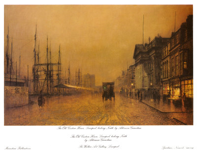 Old Custom House I by John Atkinson Grimshaw Pricing Limited Edition Print image