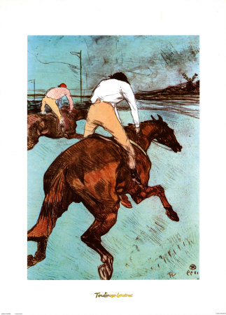 Course De Galop by Henri De Toulouse-Lautrec Pricing Limited Edition Print image