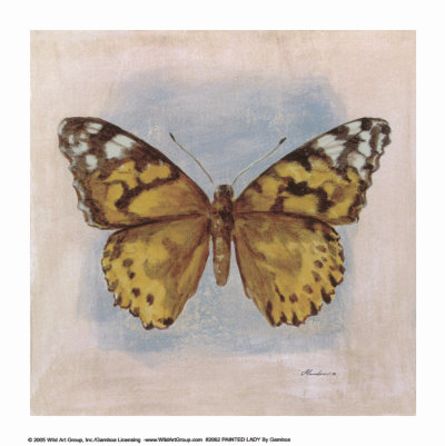 Painted Lady Butterfly by Consuelo Gamboa Pricing Limited Edition Print image