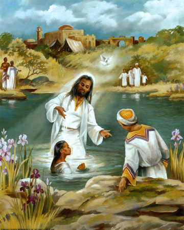 Baptism At River's Edge by Lopez Pricing Limited Edition Print image