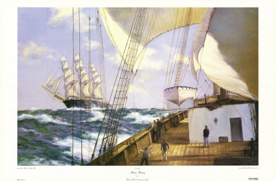 Atlantic Meeting by Henry Scott Pricing Limited Edition Print image