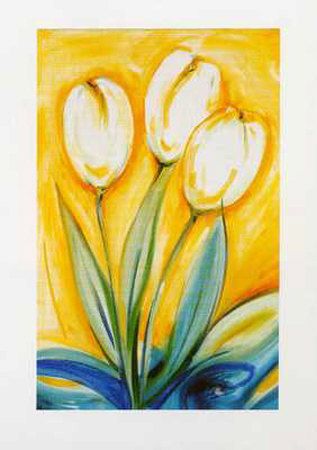 Sunny Tulips by Alfred Gockel Pricing Limited Edition Print image