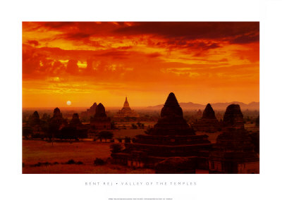 Valley Of The Temples by Bent Rej Pricing Limited Edition Print image