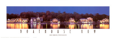 Philadelphia, Pennsylvania - Boat House Row by Jerry Driendl Pricing Limited Edition Print image