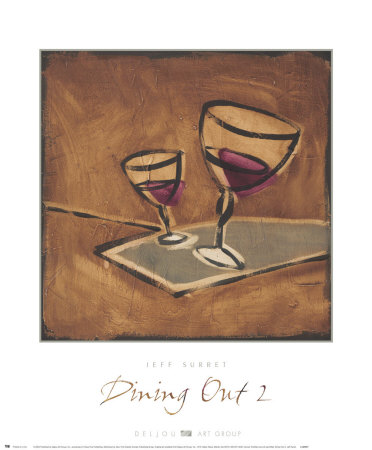 Dining Out Ii by Jeff Surret Pricing Limited Edition Print image