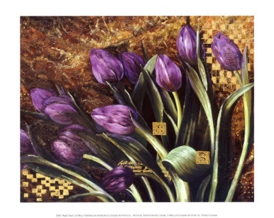 Regal Tulips by Fangyu Meng Pricing Limited Edition Print image