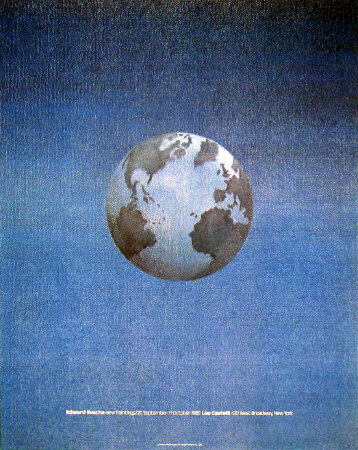 Earth by Edward Ruscha Pricing Limited Edition Print image