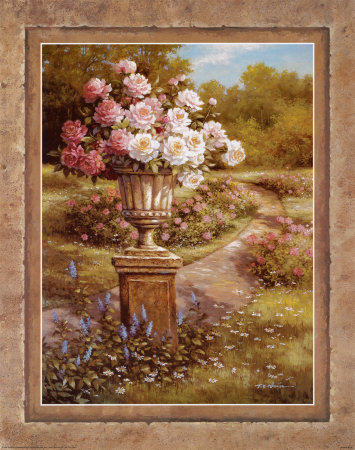 Garden Urn by T. C. Chiu Pricing Limited Edition Print image