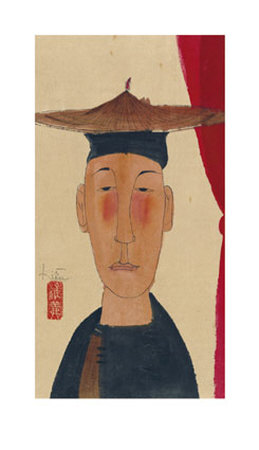 Man In Hat by Vu Thu Hien Pricing Limited Edition Print image