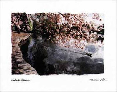 Under The Blossoms by Maureen Love Pricing Limited Edition Print image