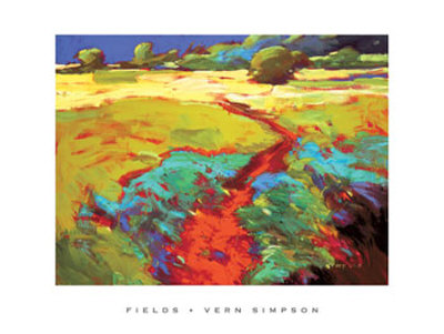 Fields by Vern Simpson Pricing Limited Edition Print image