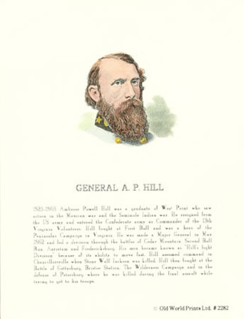 General A.P. Hill by N. O'neill Pricing Limited Edition Print image