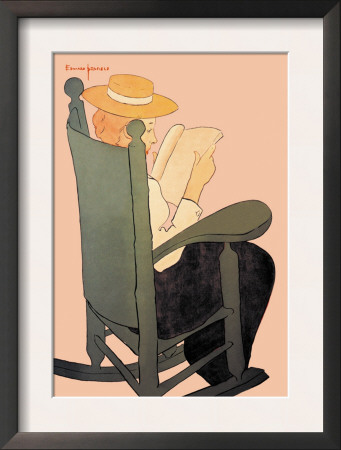 Quiet Study by Edward Penfield Pricing Limited Edition Print image