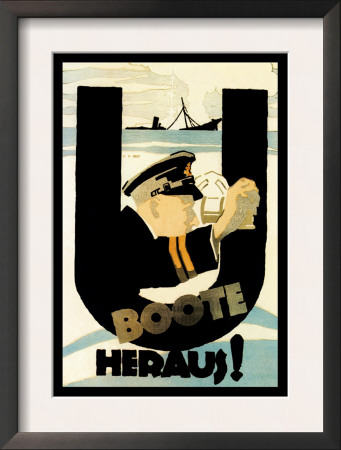 The U-Boats Are Out by Hans Rudi Erdt Pricing Limited Edition Print image