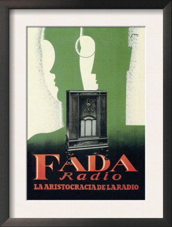 Fada Radio, La Aristocracia De La Radio by M. Miralles Pricing Limited Edition Print image