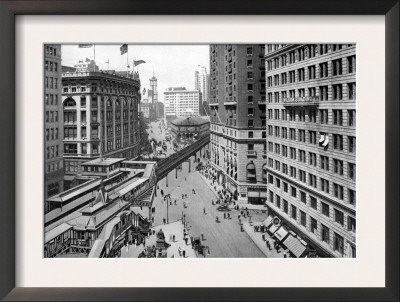 Looking Down Broadway Towards Herald Square, 1911 by Moses King Pricing Limited Edition Print image